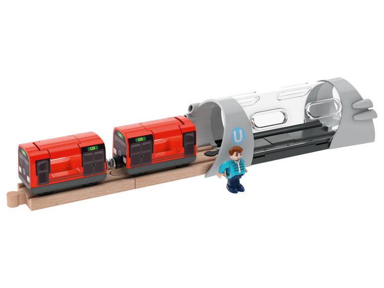 Playtive Eisenbahn Erweiterungs-Set, mit Buchenholz Limitierter Zeitrabatt