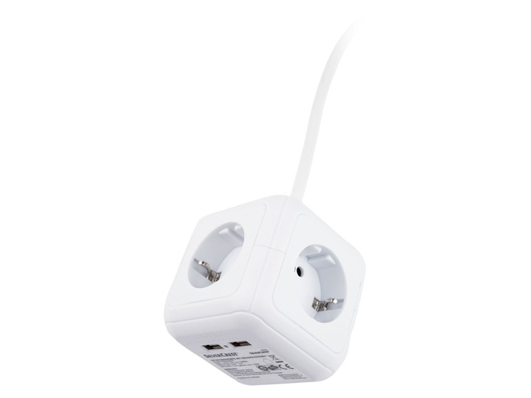 SILVERCREST® Steckdosenwürfel mit USB-Ports Rabatt