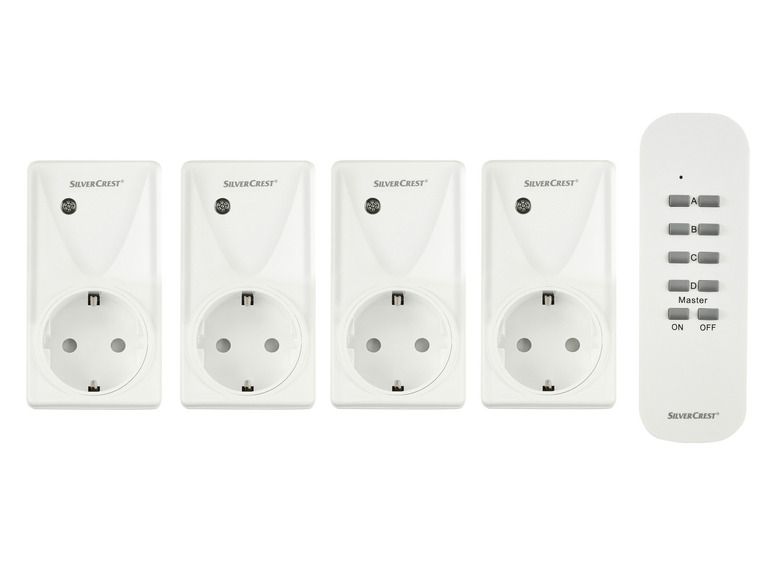 SILVERCREST® Funksteckdosen-Set, mit Fernbedienung, 5-/ 3-teilig Heißer Verkauf