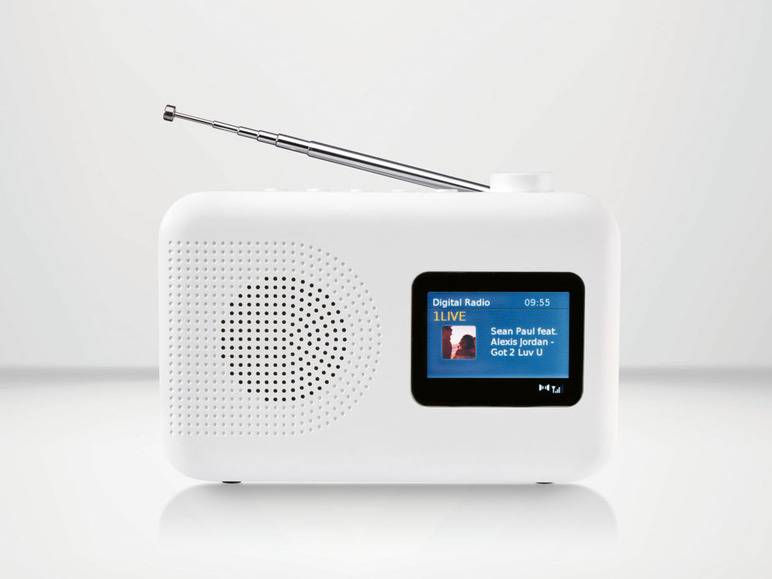 SILVERCREST® DAB+ / UKW Radio »SDABC 1 A1« mit Weckfunktion Top Angebot