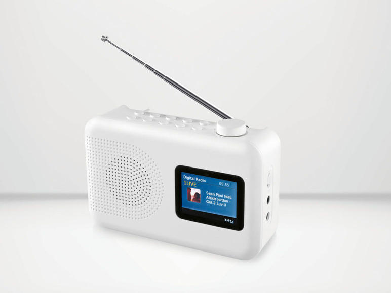 SILVERCREST® DAB+ / UKW Radio »SDABC 1 A1« mit Weckfunktion Top Angebot