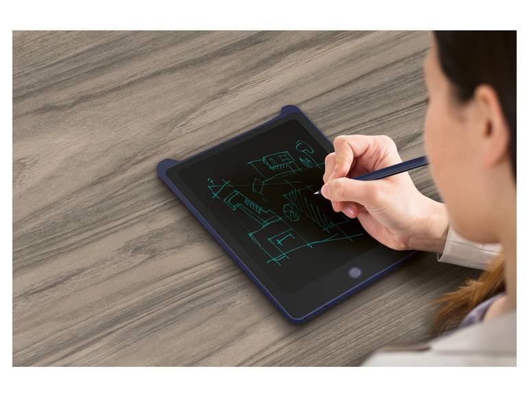 SILVERCREST® LCD-Schreibtafel, 8,5", mit Bildschirmsperre Blitzangebot