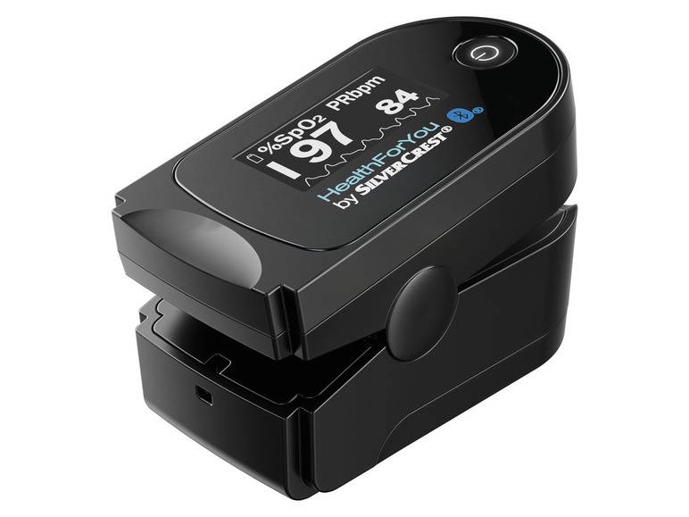 SILVERCREST® PERSONAL CARE Pulsoximeter »SPO 55«, mit HealthForYou- App Super Rabatt