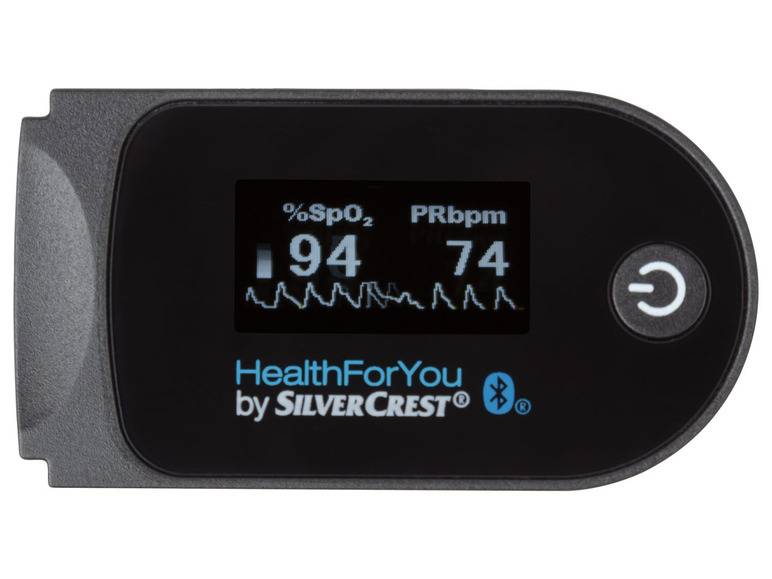 SILVERCREST® PERSONAL CARE Pulsoximeter »SPO 55«, mit HealthForYou- App Super Rabatt