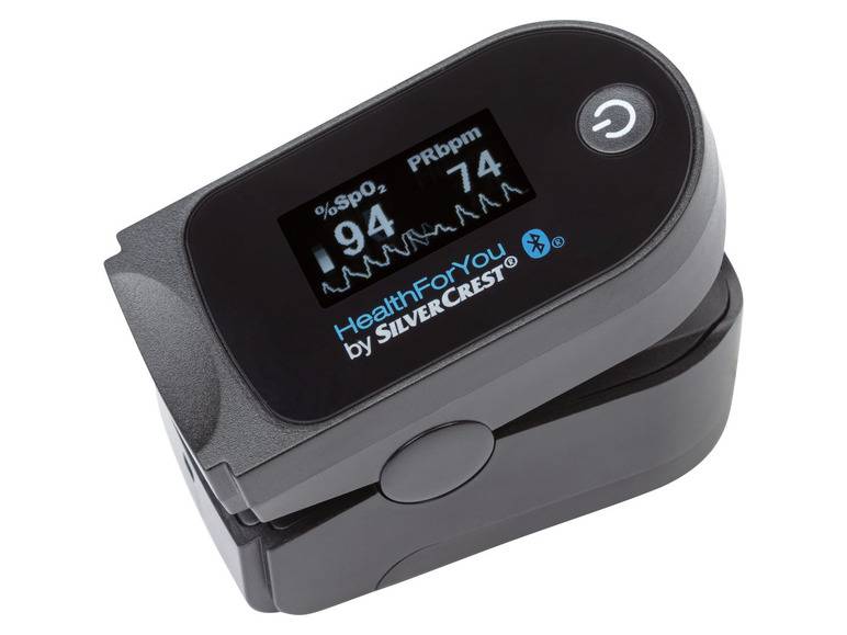 SILVERCREST® PERSONAL CARE Pulsoximeter »SPO 55«, mit HealthForYou- App Super Rabatt