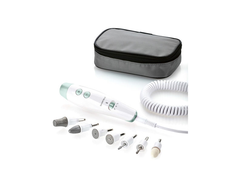 SILVERCREST® PERSONAL CARE Maniküre-Pediküre-Set, Rechts-/ Linkslauf-Schalter Fabrikladen