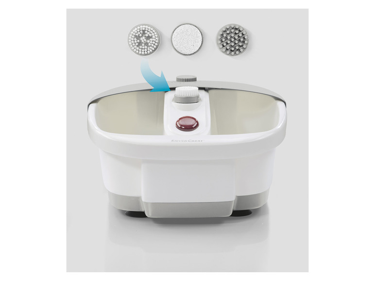 SILVERCREST® PERSONAL CARE Fußsprudelbad, »SFB 80 A2« 3 Pediküre-Aufsätze Online