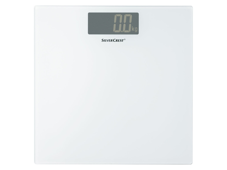 SILVERCREST® PERSONAL CARE Personenwaage, Slim Design, aus Glas Hotsell