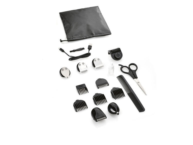 SILVERCREST® PERSONAL CARE Haar- und Bartschneider »SHBS 3.7 E1«, 5 in 1 Fabrikpreis