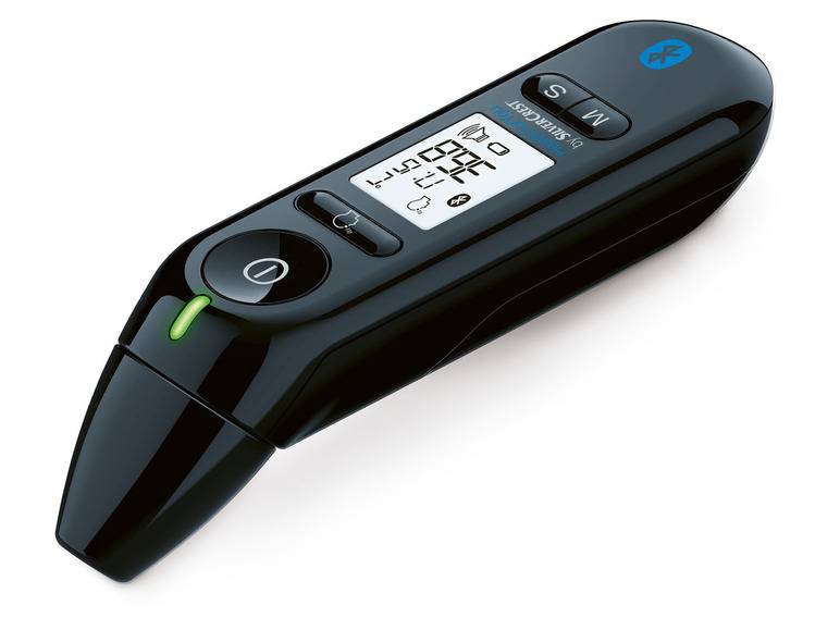 SILVERCREST® PERSONAL CARE Multifunktionsthermometer SFT 81, mit App Sonderangebot
