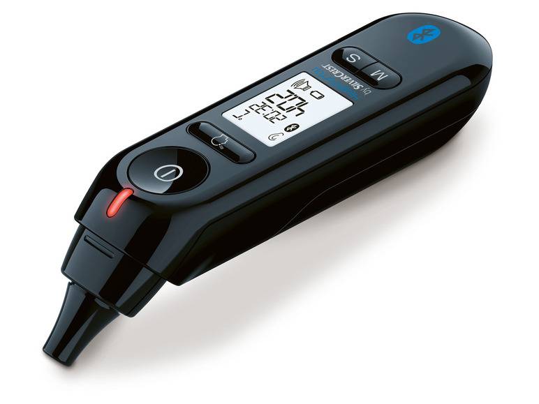 SILVERCREST® PERSONAL CARE Multifunktionsthermometer SFT 81, mit App Sonderangebot