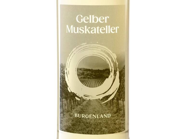 Gelber Muskateller Burgenland trocken, Weißwein 2023 Jubiläumsangebot