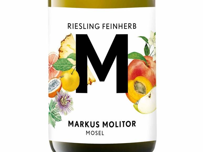 Markus Molitor "M" Riesling Mosel QbA feinherb, Weißwein 2022 Letzte 3 Tage