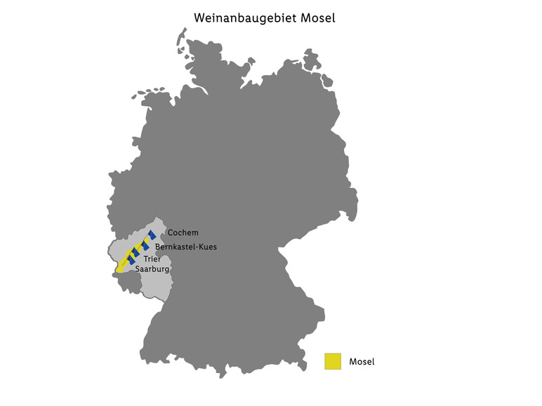 Markus Molitor "M" Riesling Mosel QbA feinherb, Weißwein 2022 Letzte 3 Tage