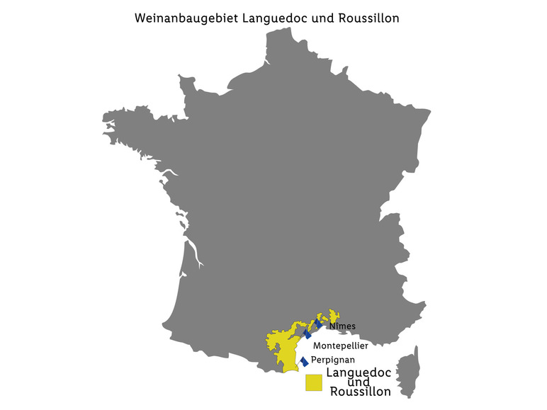 Le Rocher de Saint-Victor Picpoul de Pinet AOP trocken, Weißwein 2022 Letzter Tag
