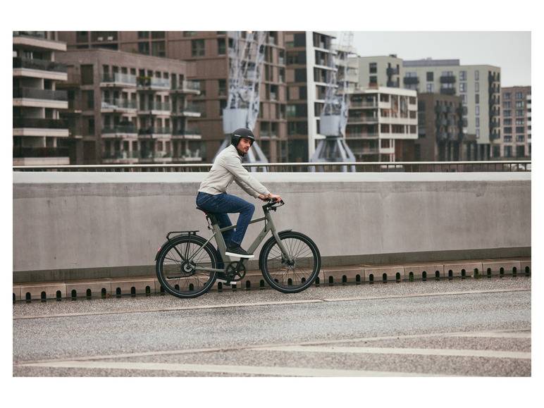 CRIVIT Urban E-Bike X.2 Olive Green Vierteljährliche Förderung