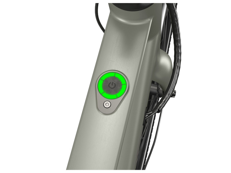 CRIVIT Urban E-Bike X.2 Olive Green Vierteljährliche Förderung