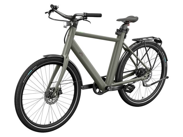 CRIVIT Urban E-Bike X.2 Olive Green Vierteljährliche Förderung