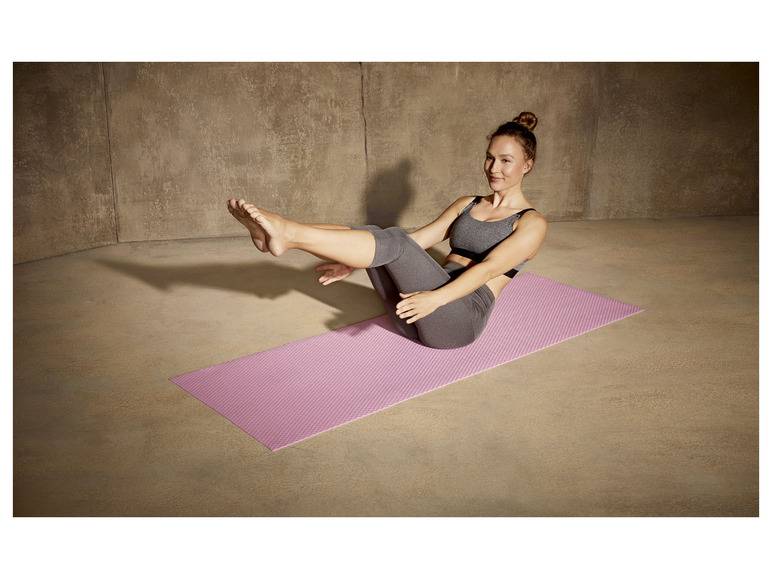 CRIVIT Yogamatte 180 x 60 cm, mit Tragegurt 50% Rabatt mit kostenlosem Versand