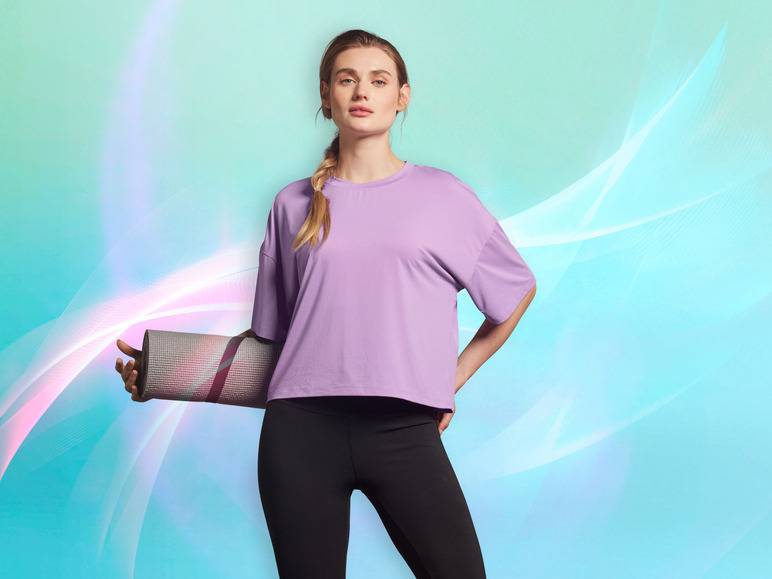 CRIVIT Damen Funktionsshirt mit dynamischer Kühltechnologie Im Verkauf