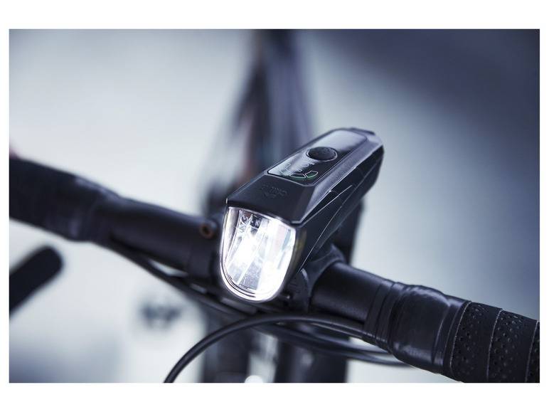 CRIVIT LED-Fahrradleuchten-Set, selbstabblendend zollfrei