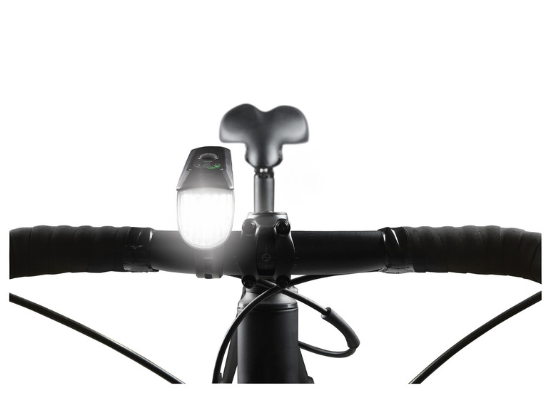 CRIVIT LED-Fahrradleuchten-Set, selbstabblendend zollfrei