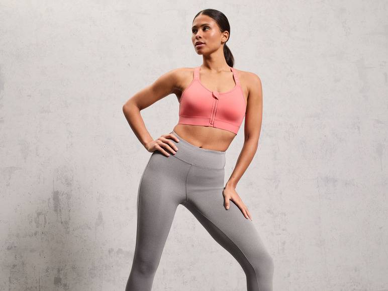 CRIVIT Damen Sportbustier, High-Level, mit Mesh-Einsätzen im Angebot