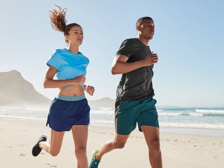 CRIVIT Damen Funktionsshorts mit seitlichen Eingriffstaschen Schlussverkauf