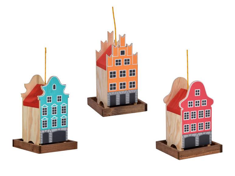 dobar Deko-Vogelhaus »Münster«, 19 x 19 x 30 cm, aus Holz Flash Sale