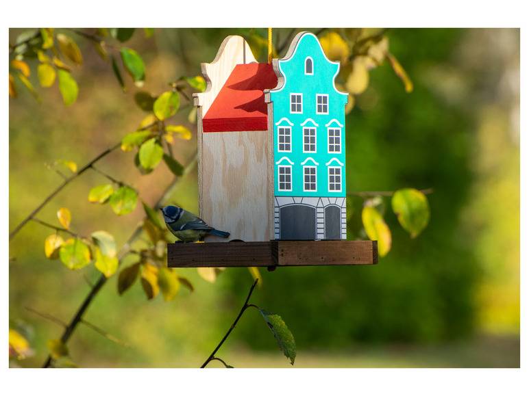 dobar Deko-Vogelhaus »Münster«, 19 x 19 x 30 cm, aus Holz Flash Sale
