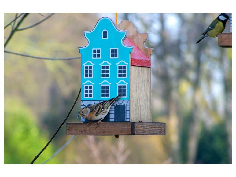 dobar Deko-Vogelhaus »Münster«, 19 x 19 x 30 cm, aus Holz Flash Sale