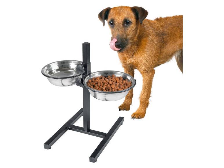 zoofari® Futternapf, höhenverstellbar, Edelstahl Neueste Mode