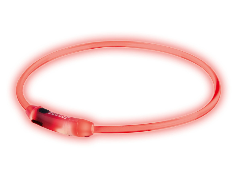 zoofari® LED-Leuchtschlauch Hundehalsband, mit 3 Leuchtfunktionen Sonderangebote