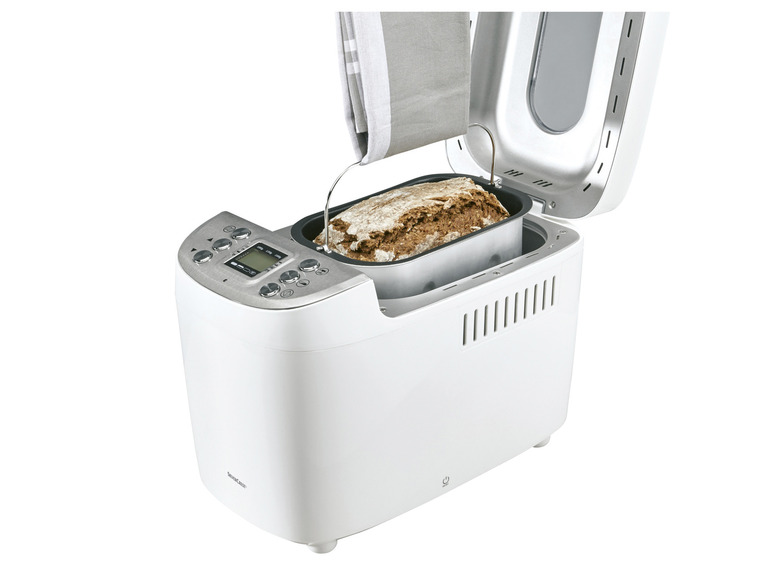 SILVERCREST® KITCHEN TOOLS Brotbackautomat »SBB 850 E1«, 850 W, mit 16 Programmen Großer Ausverkauf