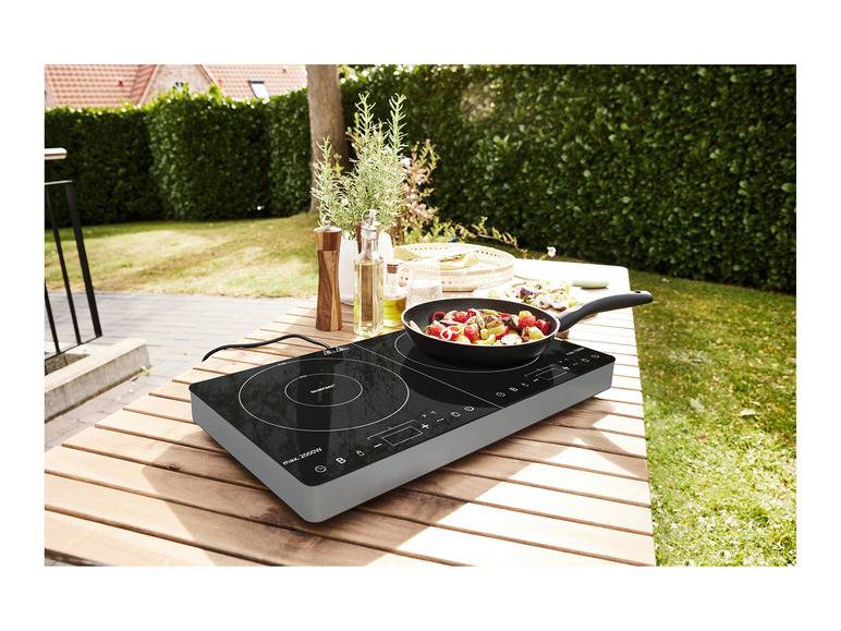 SILVERCREST® KITCHEN TOOLS Doppelinduktionskochplatte »SDI 3500 E1« Flash Sale