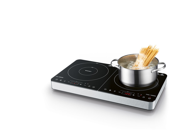 SILVERCREST® KITCHEN TOOLS Doppelinduktionskochplatte »SDI 3500 E1« Flash Sale