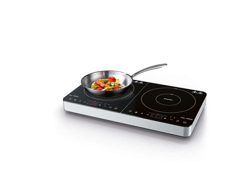 SILVERCREST® KITCHEN TOOLS Doppelinduktionskochplatte »SDI 3500 E1« Flash Sale