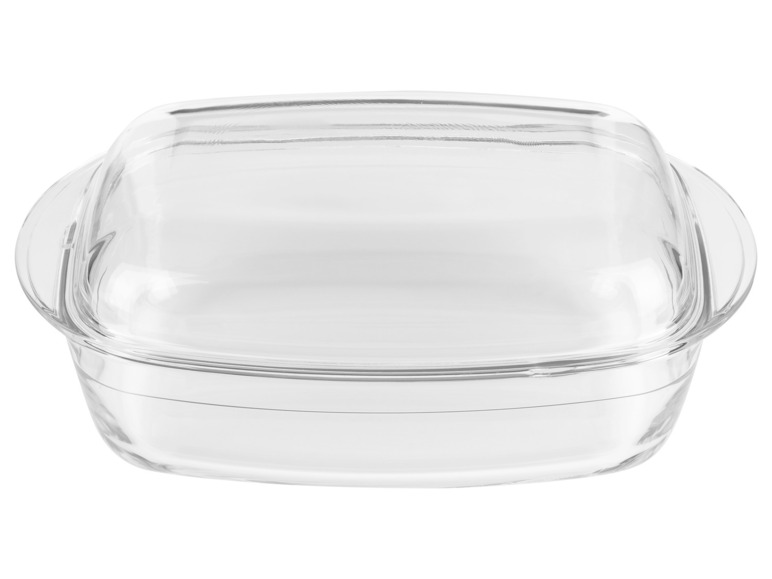 ERNESTO® Bräter mit Deckel, aus Borosilikatglas Black Friday