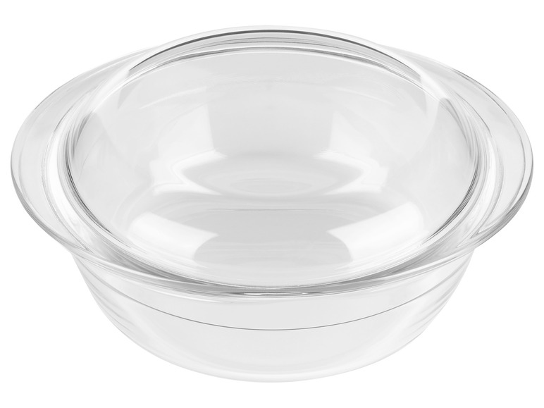 ERNESTO® Bräter mit Deckel, aus Borosilikatglas Black Friday