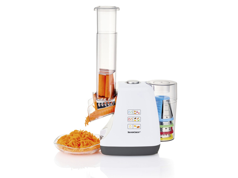 SILVERCREST® KITCHEN TOOLS 5-in-1-Elektrische Gemüseraspel »SGR 150 E2«, 150 W Exklusive Angebote