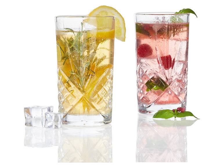 ERNESTO® Kristall-Whiskey- /Longdrinkgläser, 4er-Set Bestseller