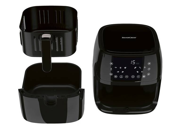 SILVERCREST® KITCHEN TOOLS Digitale Heißluft-Fritteuse XL, »SHFD 2150 A2« 2150 W Begrenzte Freigabe