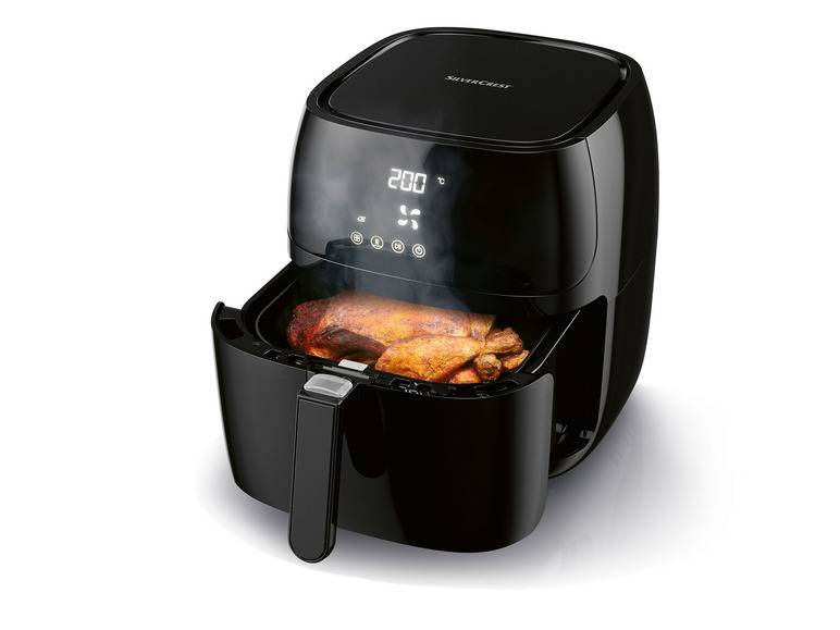SILVERCREST® KITCHEN TOOLS Digitale Heißluft-Fritteuse XL, »SHFD 2150 A2« 2150 W Begrenzte Freigabe