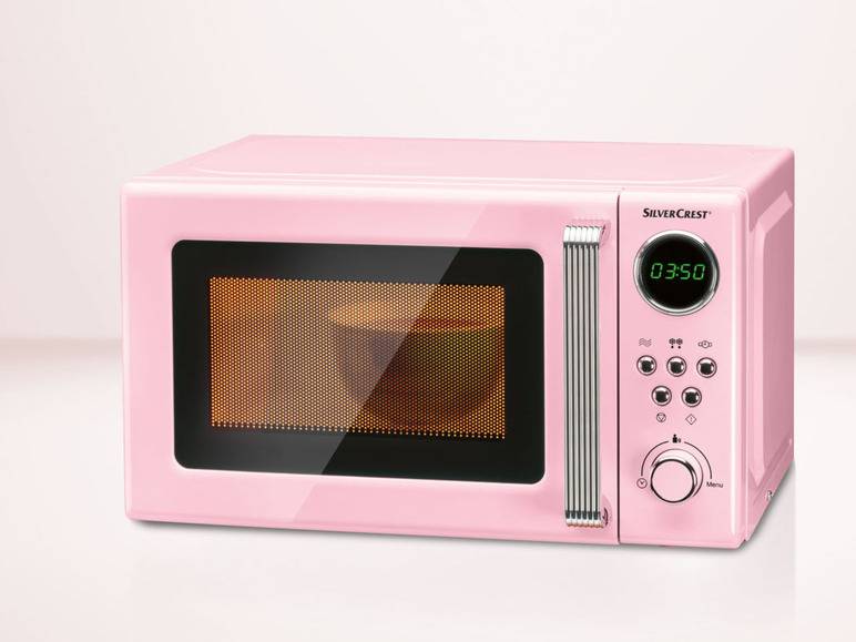 SILVERCREST® KITCHEN TOOLS Mikrowelle »SMWC 700 C1«, 17l, 700 W rosa Bis zu 55% Rabatt
