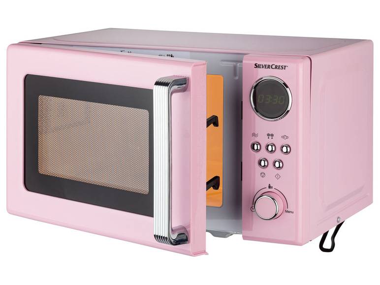 SILVERCREST® KITCHEN TOOLS Mikrowelle »SMWC 700 C1«, 17l, 700 W rosa Bis zu 55% Rabatt