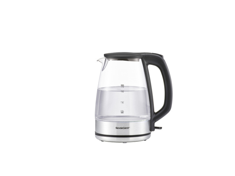 SILVERCREST® KITCHEN TOOLS Glas-Wasserkocher »SWGF 3000 C2«, mit LED-Farbwechsel, 1,7 l Nur noch ein Tag übrig