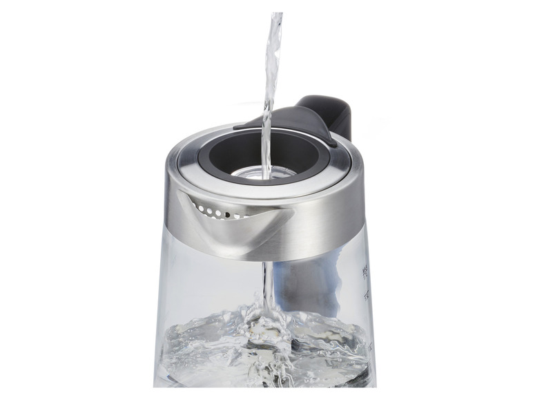SILVERCREST® KITCHEN TOOLS Digitaler Glas-Wasserkocher »SWGD 3000 A2«, mit Farbwechsel 50% Rabatt für begrenzte Zeit