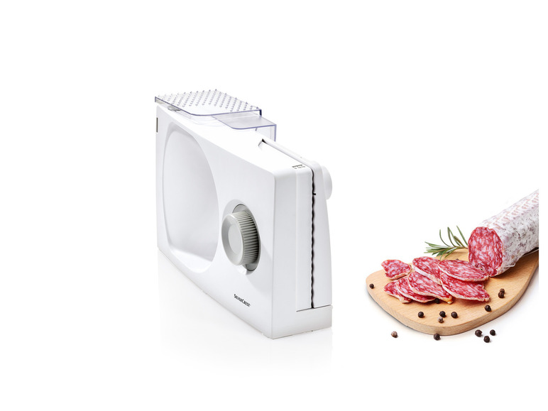 SILVERCREST® KITCHEN TOOLS Elektrischer Allesschneider »SAS 100 A1«, klappbar 2025