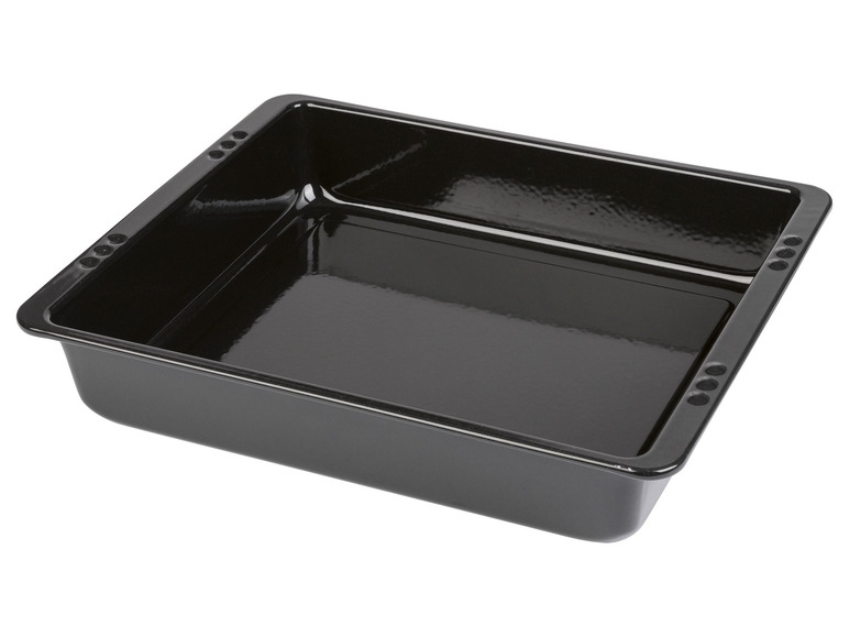 ERNESTO® Emaille-Brat-und-Auflaufform, extrahoher Rand Outlet