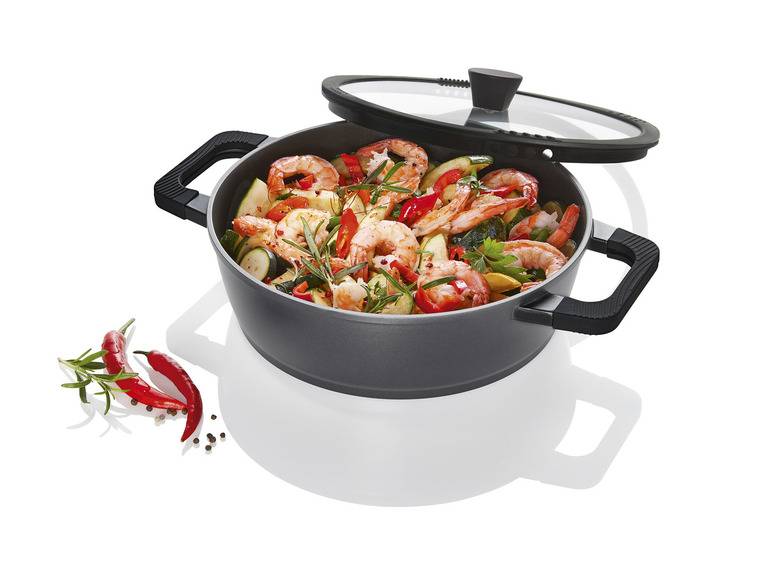 ERNESTO® Alu-Servierpfanne, Ø 28 cm Auslauf